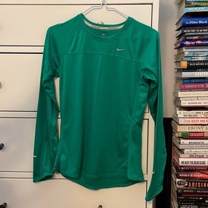 Nike Dri Fit Long Sleeve Running Top
